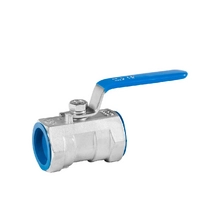 Кран шаровый из нержавеющей стали REON тип RSV42 DN20 PN40